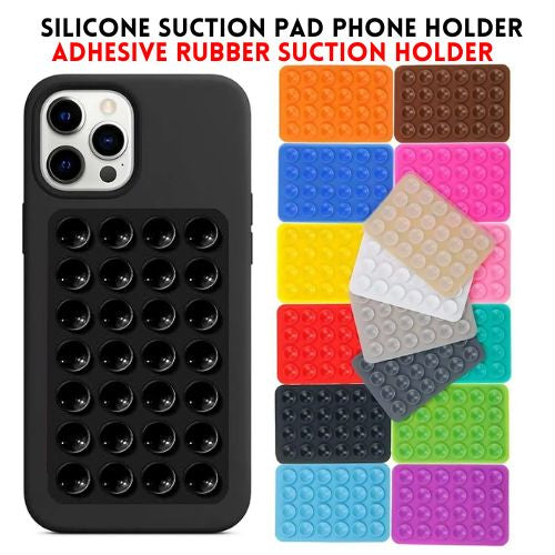 Anti-Slip Mobile Suction Mat Strong Sticky Grip Pad for Phones, Car, and Desk