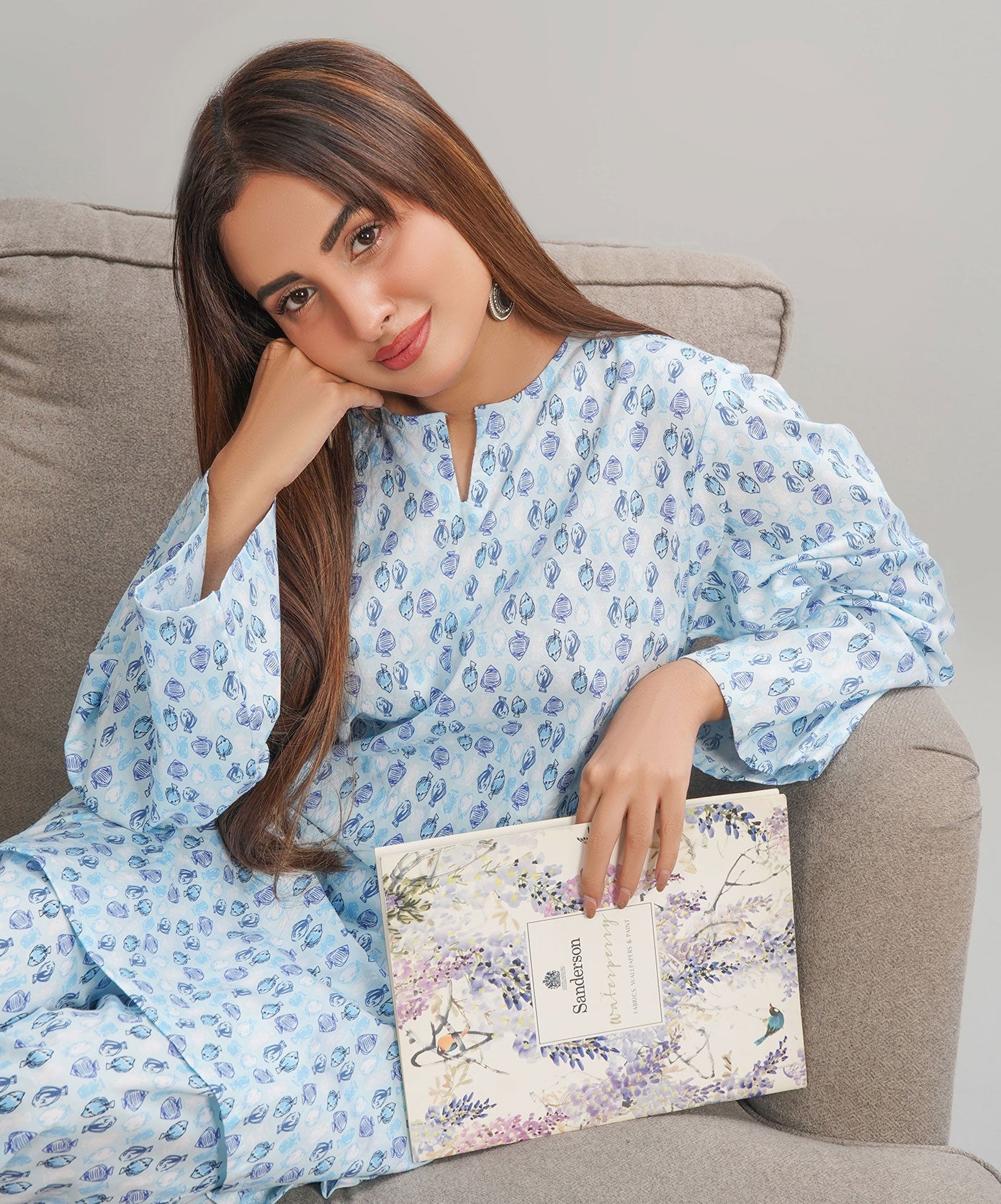 Funk Stitched 2-Piece Floral Set