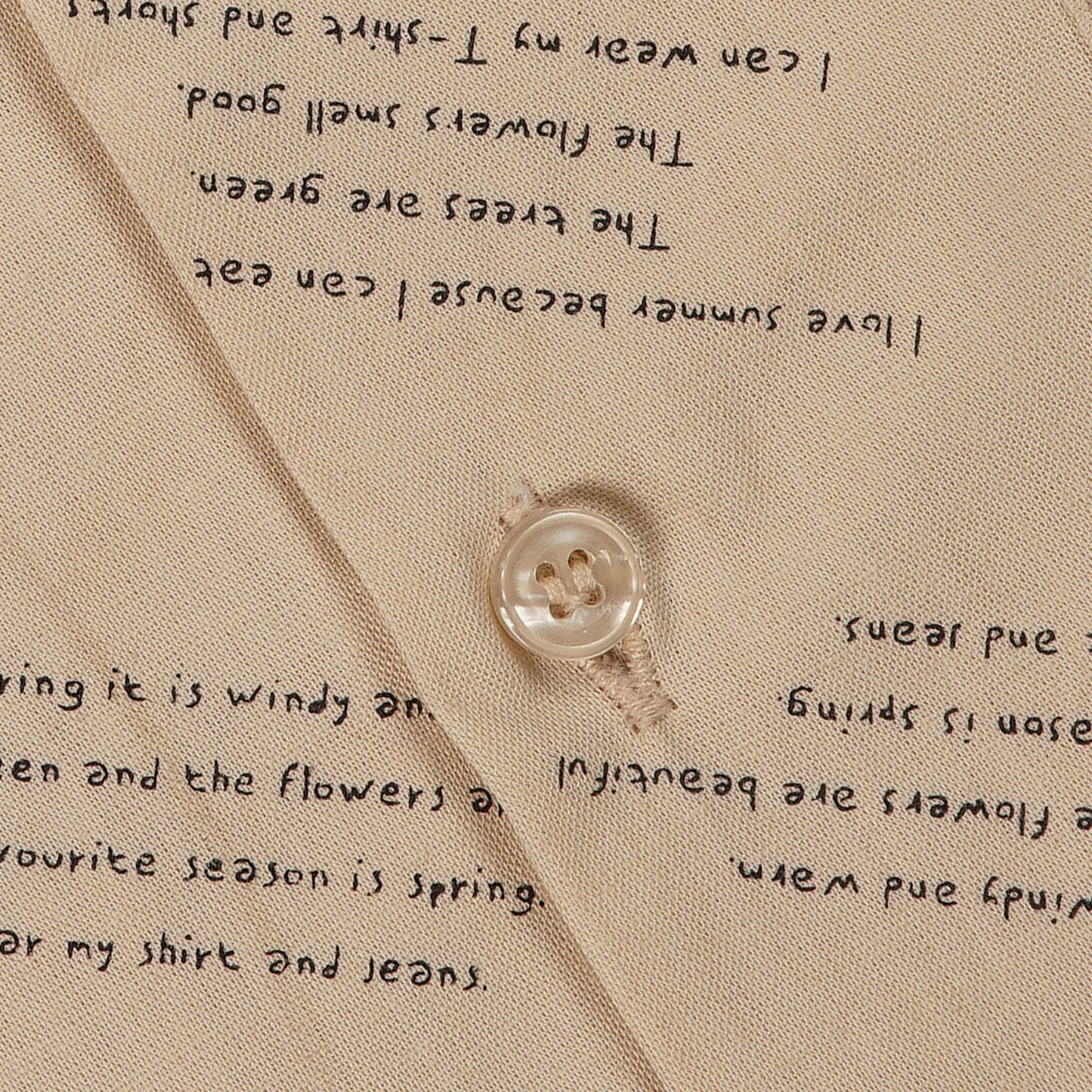 Khaki Button Down Premium Men's Shirt