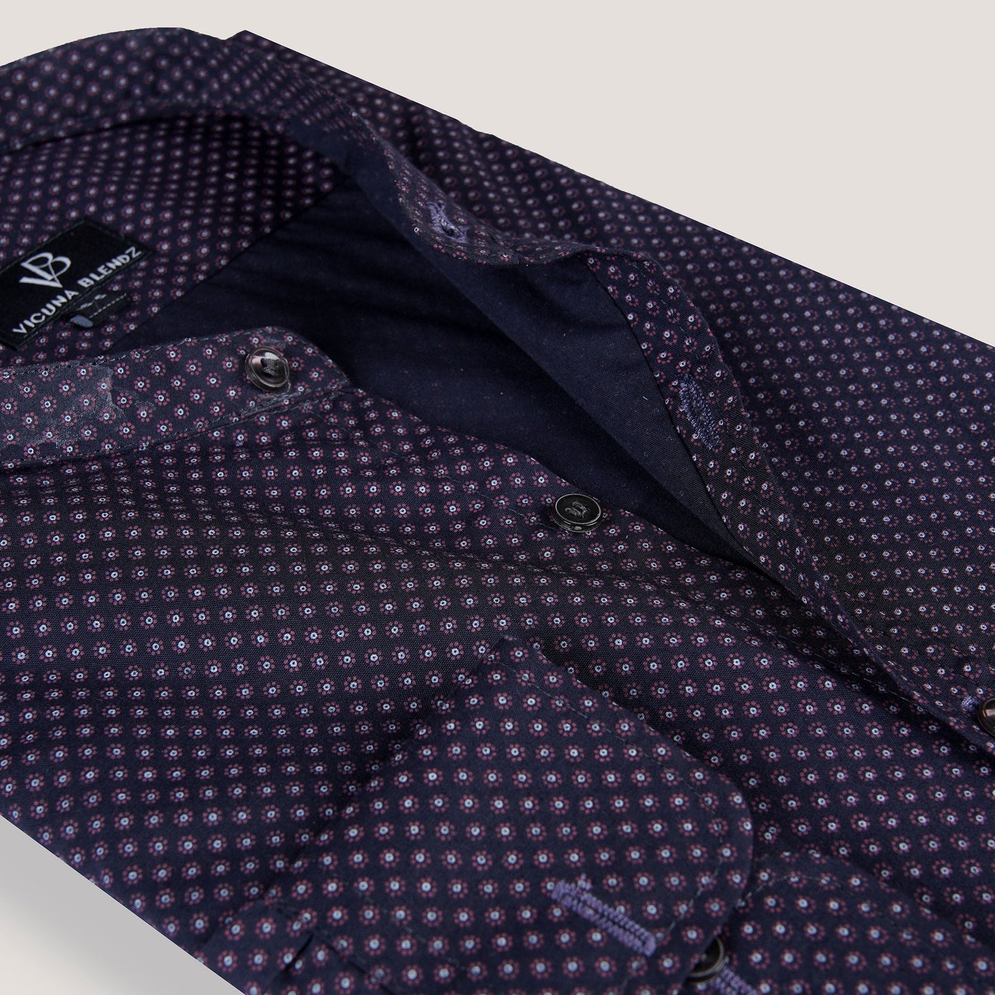 Midnight Blue with Ban Premium Men's Shirt