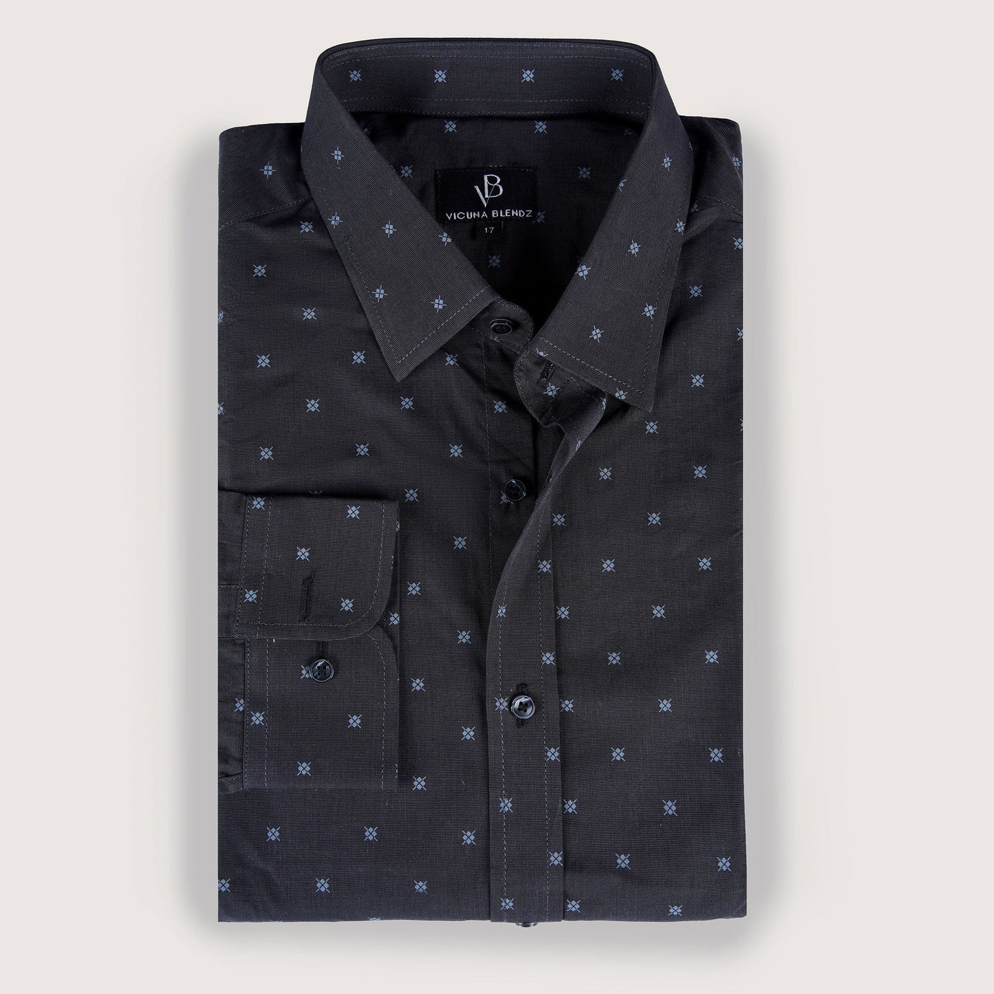 Midnight Charcoal Premium Men's Shirt