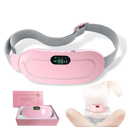 4-in-1 Comfort & Wellness Combo – Knee Warmer, Massage Gun, Heat Comb & Belly Cramp Belt