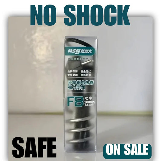 2000W Shock Proof Electric Water Heater Rod  Quick Boil & Safe Immersion Heating Rod