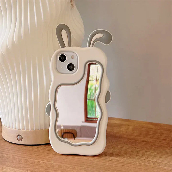 iPhone Rabbit Mirror 3D Case