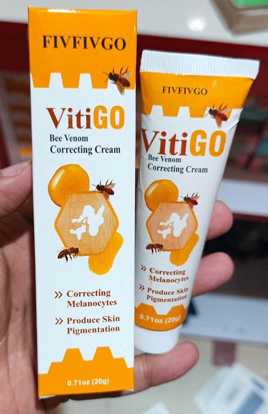 VitiGO Bee Venom Correcting Cream – Skin Pigmentation & Melanocyte Restoration (20g)