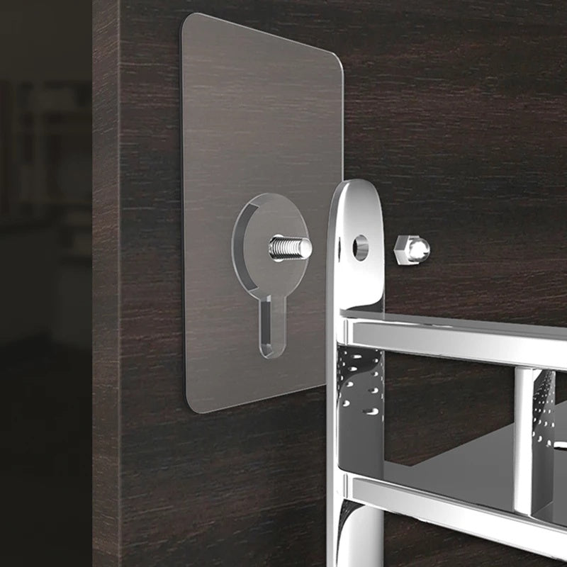 Adhesive Screw Sticker Wall Holder – Nail-Free Strong Wall Mount Hooks