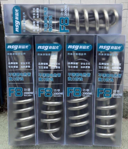 2000W Shock Proof Electric Water Heater Rod  Quick Boil & Safe Immersion Heating Rod