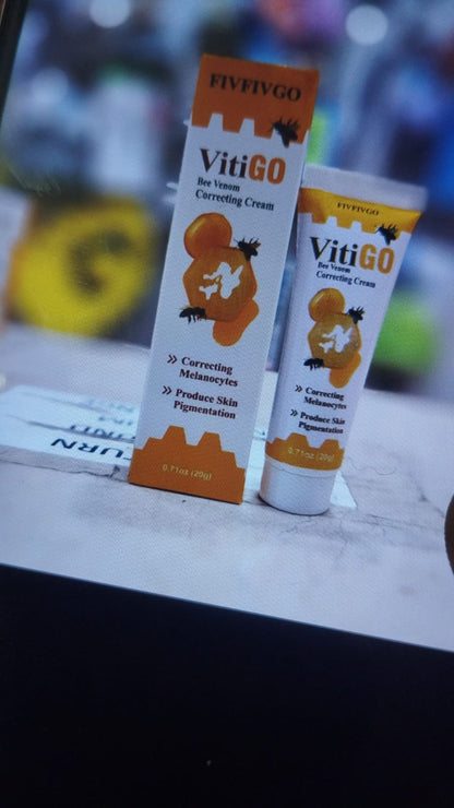VitiGO Bee Venom Correcting Cream – Skin Pigmentation & Melanocyte Restoration (20g)
