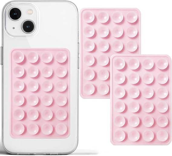 Anti-Slip Mobile Suction Mat  Strong Sticky Grip Pad for Phones, Car, and Desk