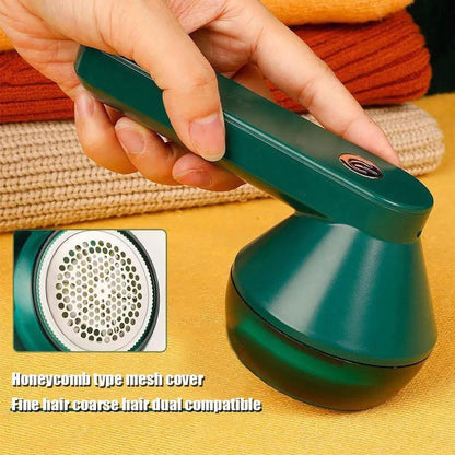 Rechargeable Fabric Lint Remover  Electric Clothes Fuzz Shaver for Sweaters & Wool