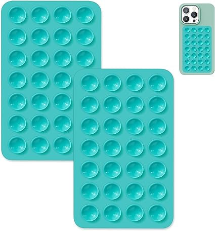 Anti-Slip Mobile Suction Mat  Strong Sticky Grip Pad for Phones, Car, and Desk