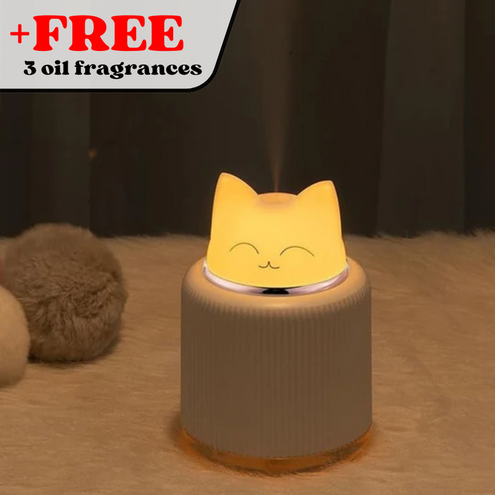 Cartoon Cat Mini Humidifier E340