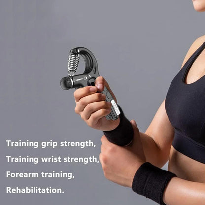 Automatic Hand Gripper Adjustable Wrist & Finger Exercise Tool for Strength Training
