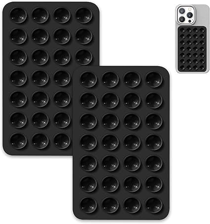 Anti-Slip Mobile Suction Mat  Strong Sticky Grip Pad for Phones, Car, and Desk