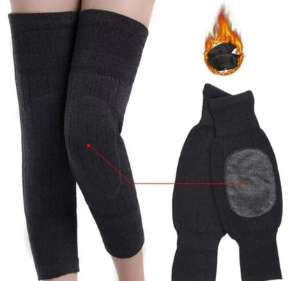 4-in-1 Comfort & Wellness Combo – Knee Warmer, Massage Gun, Heat Comb & Belly Cramp Belt