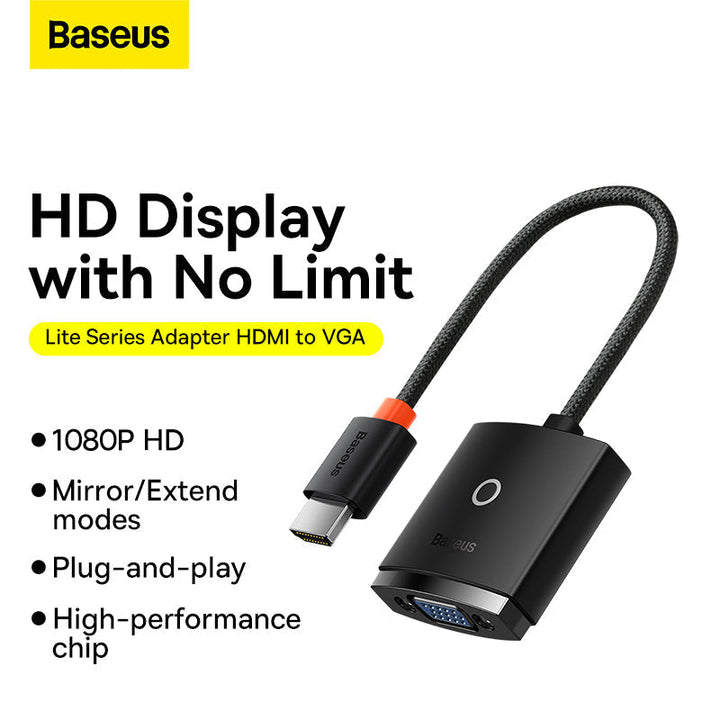 Baseus HDMI to VGA Adapter