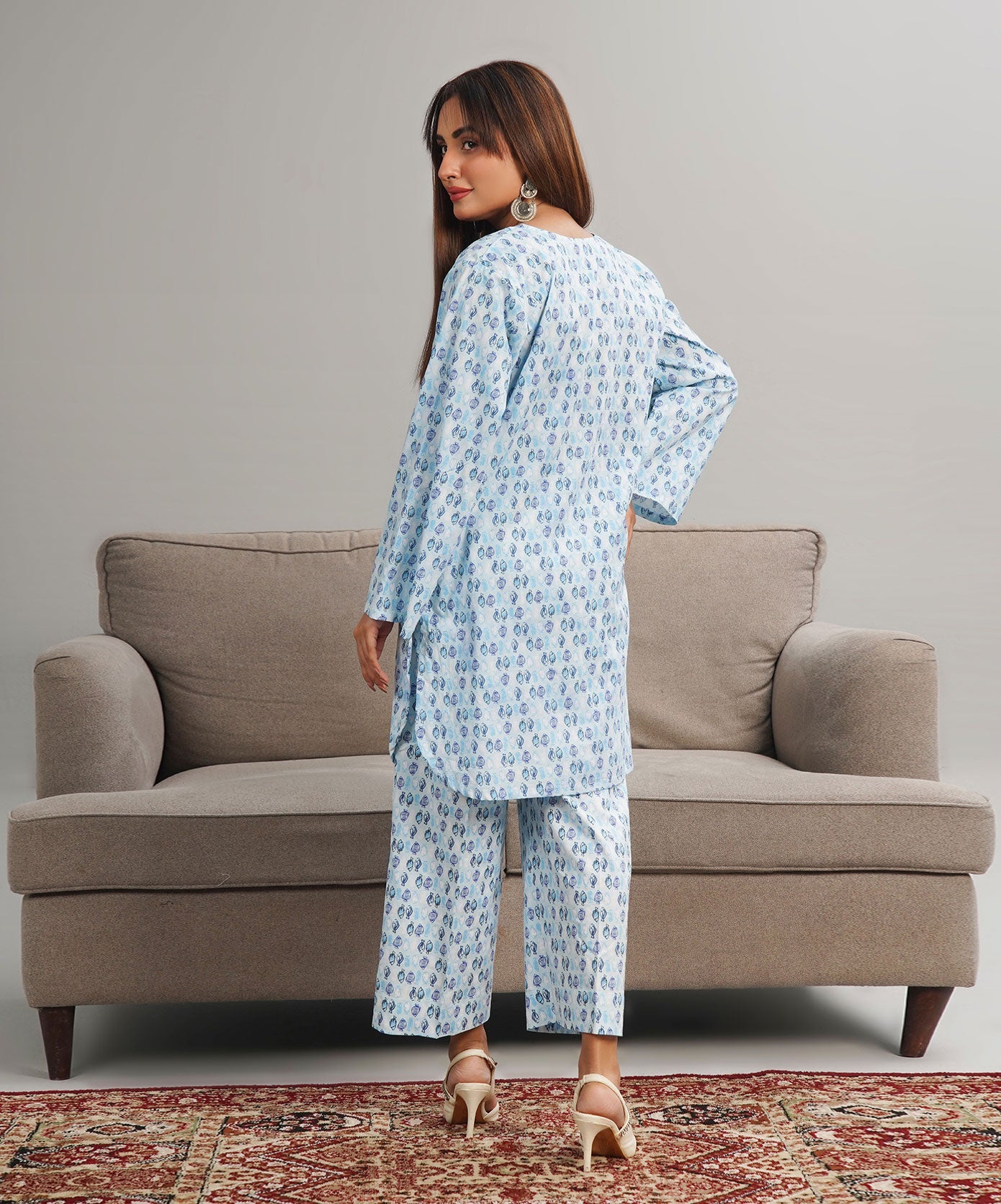 Funk Stitched 2-Piece Floral Set