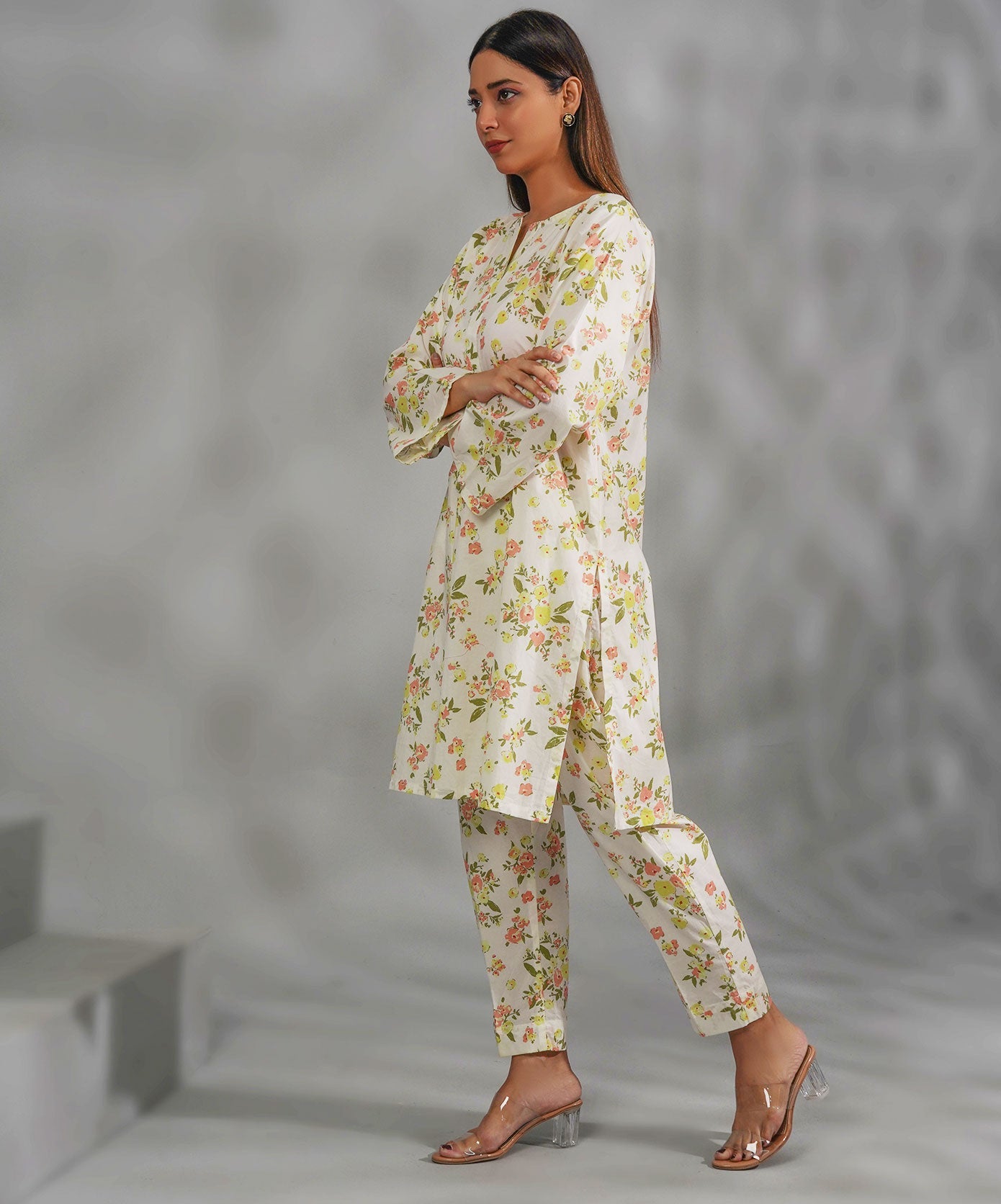 Gardenia Stitched 2-Piece Set