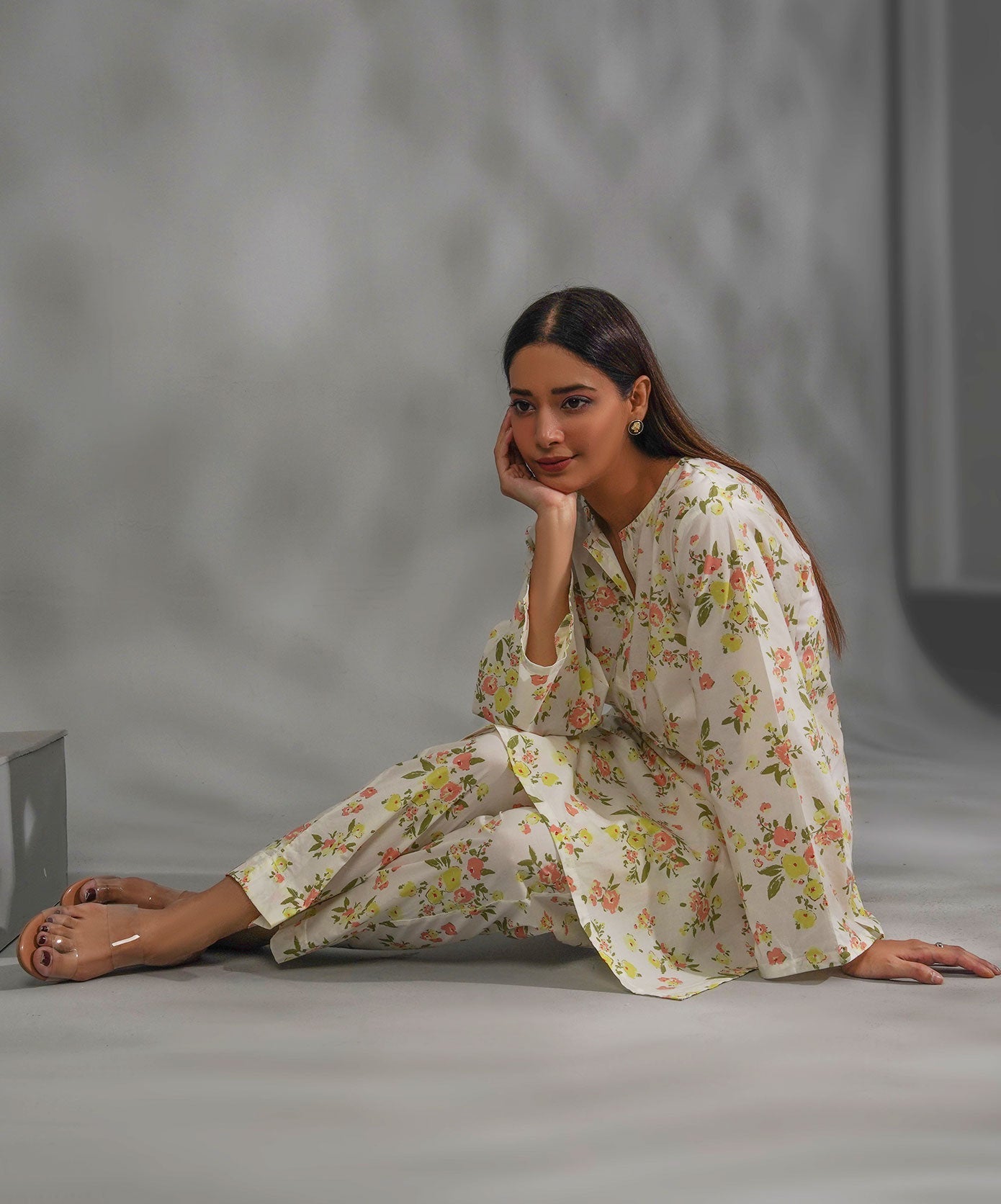 Gardenia Stitched 2-Piece Set