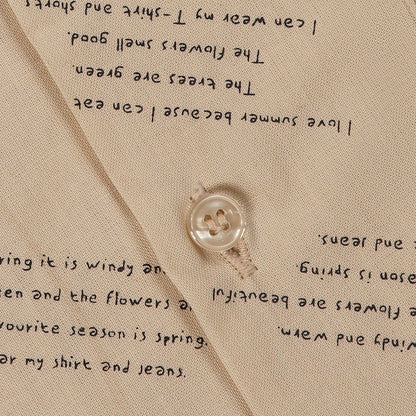 Khaki Button Down Premium Men's Shirt