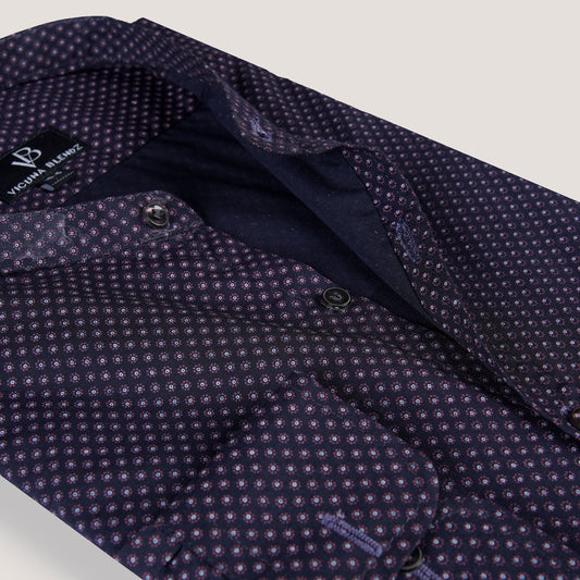 Midnight Blue with Ban Premium Men's Shirt