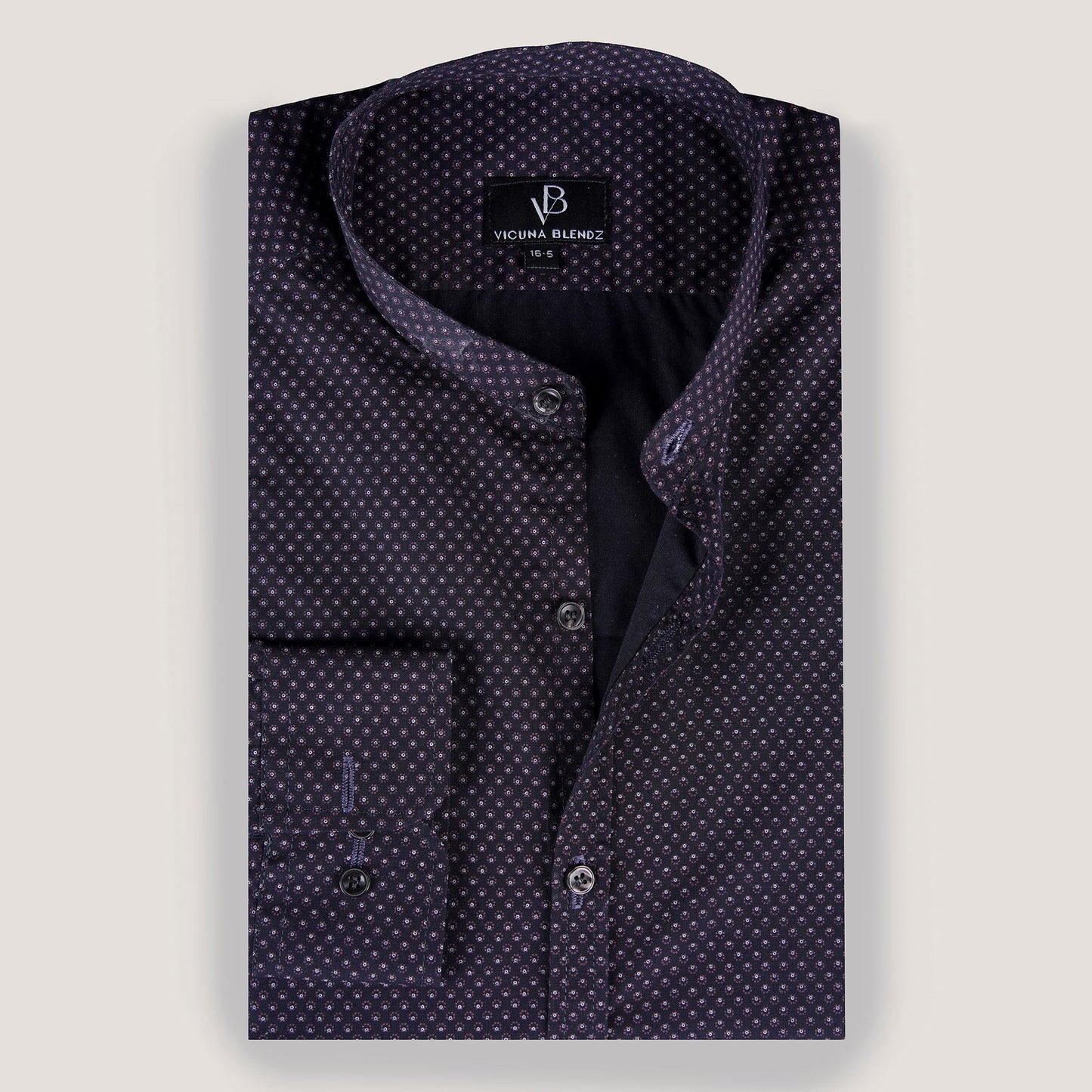 Midnight Blue with Ban Premium Men's Shirt