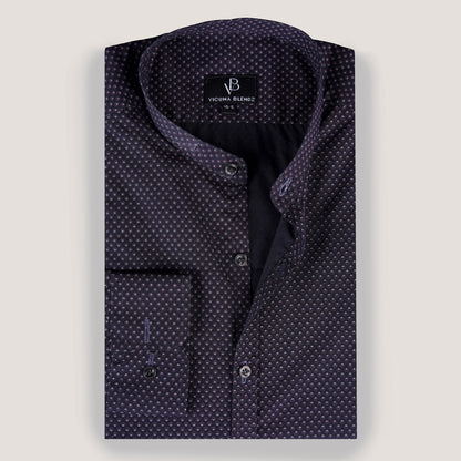 Midnight Blue with Ban Premium Men's Shirt