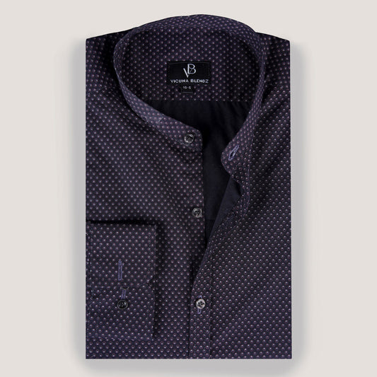 Midnight Blue with Ban Premium Men's Shirt
