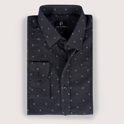 Midnight Charcoal Premium Men's Shirt