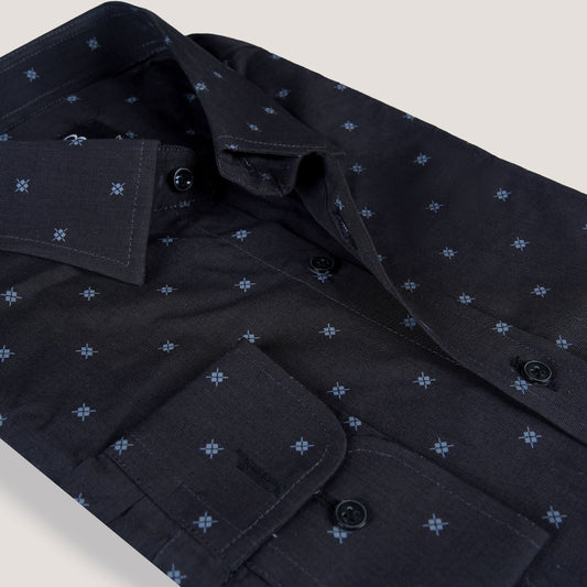 Midnight Charcoal Premium Men's Shirt
