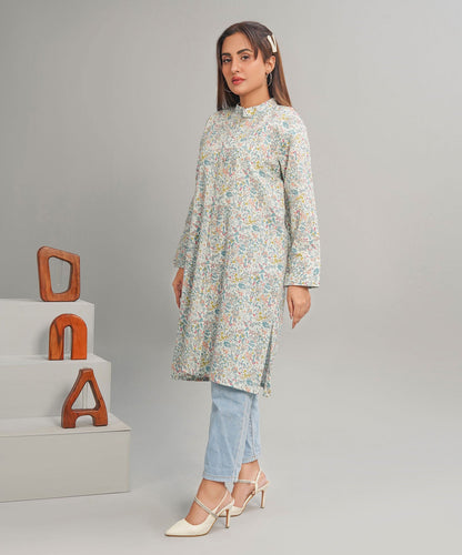 Summer Bloom  Stitched Shirt