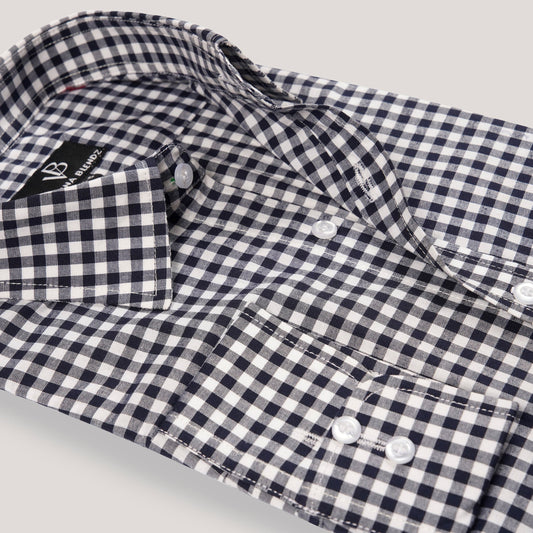 The Basics Black n White Premium Men's Shirt