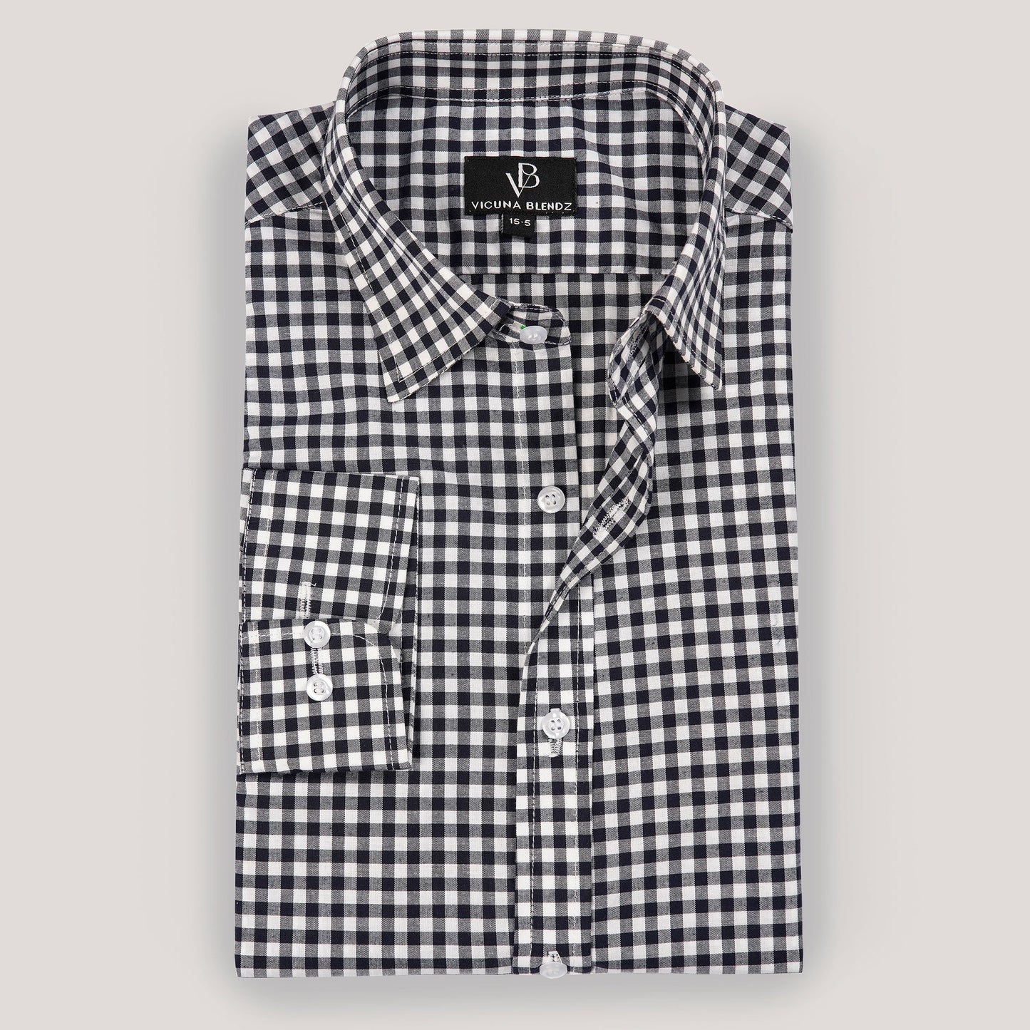 The Basics Black n White Premium Men's Shirt