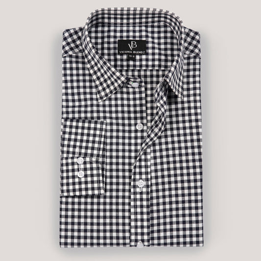 The Basics Black n White Premium Men's Shirt