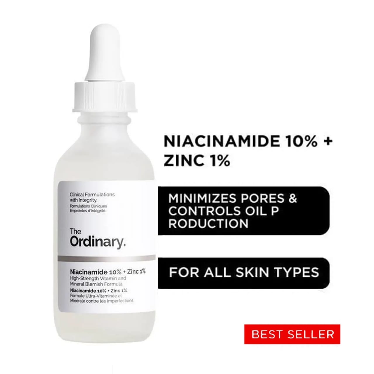 Ordinary Face Serum 30ml  Hydrating & Brightening Skincare Formula