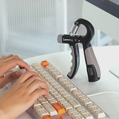 Automatic Hand Gripper Adjustable Wrist & Finger Exercise Tool for Strength Training