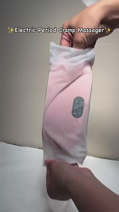 4-in-1 Comfort & Wellness Combo – Knee Warmer, Massage Gun, Heat Comb & Belly Cramp Belt