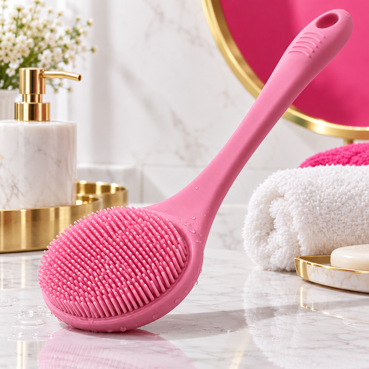 Silicone Bath Body Brush - Zaavi Mart